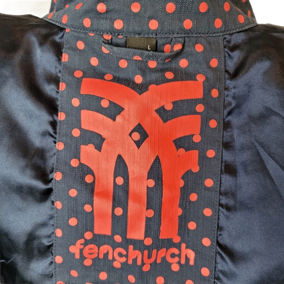 FENCHURCH Women's Youth Polka Dot Trench Coat - Picture 9 of 10